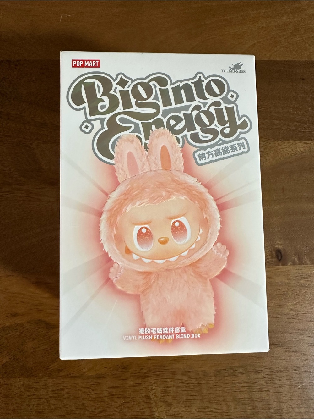 NIOB Loyalty POP MART Big Into Energy Plush - Pink Bunny Character